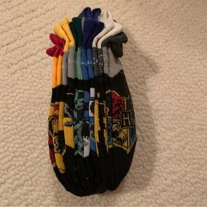 NWT 6 Pack Harry Potter Socks